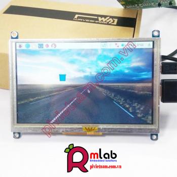 Màn hình LCD 5inch HDMI (B) 800x480 cảm ứng điện trở Waveshare 