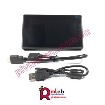 Màn hình LCD 7inch HDMI (H) (with case), 1024x600, IPS, Waveshare